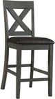 Elements International Alex Black Counter Side Chair-0