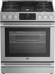 Beko 30" Stainless Steel Slide In Dual Fuel Range-0