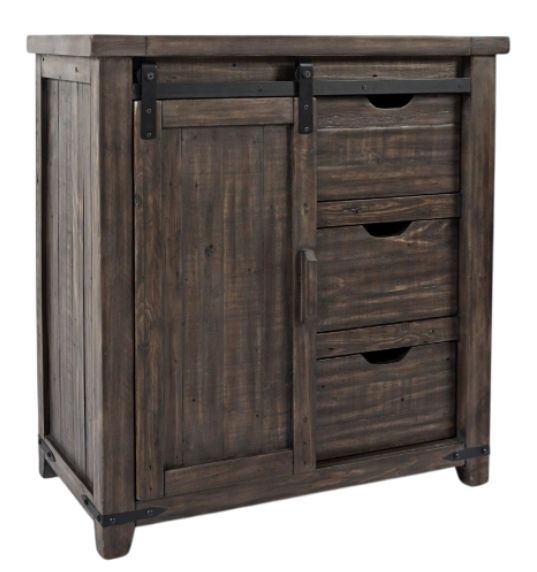Jofran Inc. Madison County Barnwood 32" Accent Cabinet-0