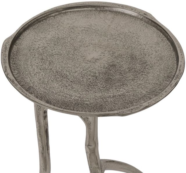 Renwil® Tosca Antique Nickel Side Table-3
