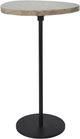 Renwil® Bethany Venezia Brown Side Table with Black Base-0