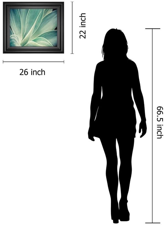 Classy Art Black/Green Fresnillo By Irene Suchocki Wall Art-3