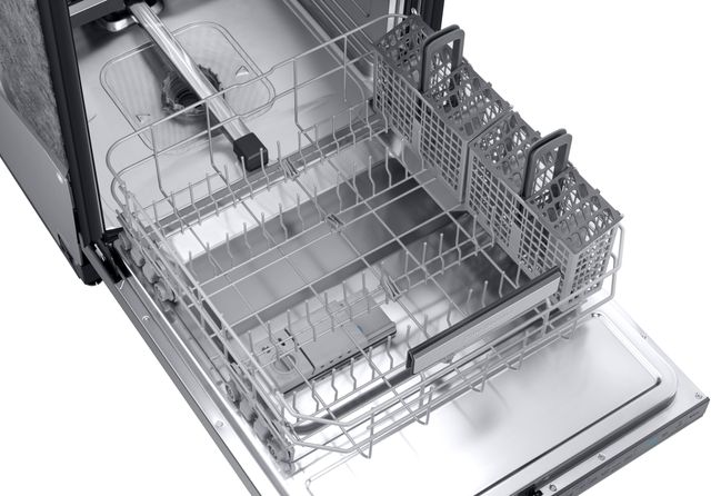 Samsung 24" Fingerprint Resistant Stainless Steel Top Control Built In Dishwasher-6