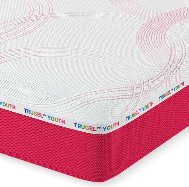 Glideaway® Youth Pink Twin Memory Foam Mattress-1