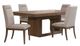Steve Silver Co. Garland 5-Piece Beige/Toffee Dining Set-2