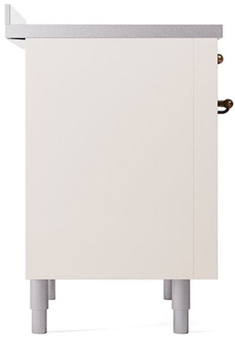 Ilve® Nostalgie II Series 36" Antique White Pro Style Induction Range-3
