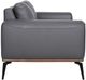Porter International Designs Pietro Gray Loveseat-2