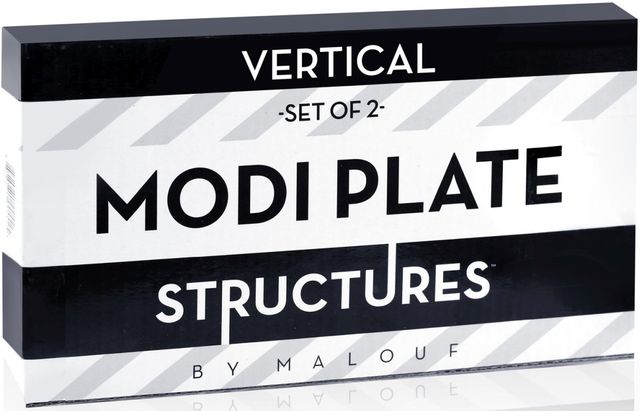 Malouf® Structures™ Set of 2 Vertical Headboard Modification Plates-0