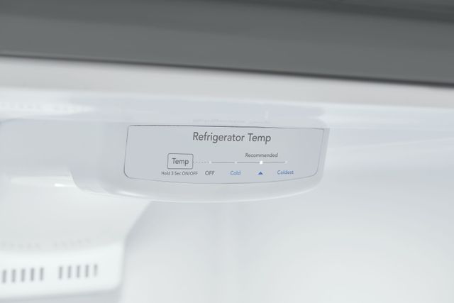 Frigidaire® 10.1 Cu. Ft. Brushed Steel Top Freezer Refrigerator-2