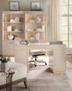 Hooker® Furniture Marlowe Polished Limestone Bookcase-1