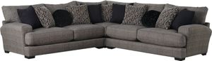 iAmerica Sally Pepper 3pc Sectional PLUS FREE 50" 4K TV