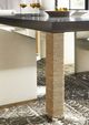 Vanguard® Furniture Customizable Woven 94" Dining Table-1