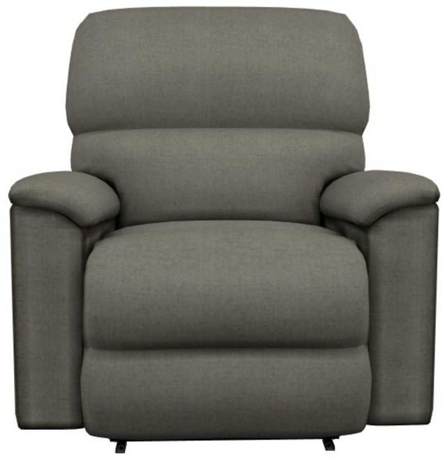 La-Z-Boy® Brooks Gray Power Wall Recliner with Headrest and Lumbar-1