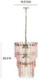 TOV Furniture Hampshire Pink Chandelier-2