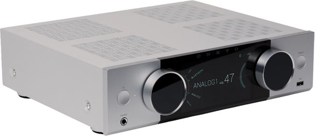 Onkyo® Muse Y-40 Silver Network Streamer & Integrated High-Power Amplifier-1