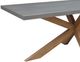 John Thomas Furniture® Parks Brown/Gray Stone/Teak Outdoor Table-1