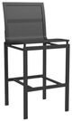 Homecrest™ Outdoor Living Customizable Allure Mesh Aluminum Outdoor Armless Bar Stool-0