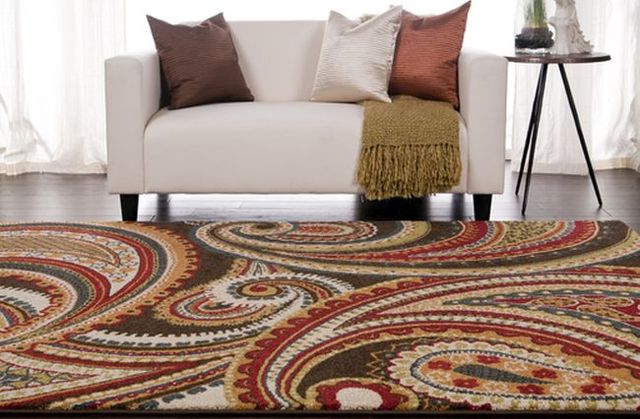 Surya Monterey Burnt Orange 5'x8' Area Rug-1