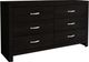 Crown Mark Jaylen Black Dresser-0