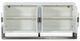 VIG Furniture Modrest Lenny Stainless Steel/White Buffet-2