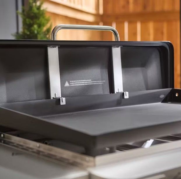 Weber® 28" Black Rust-Resistant Liquid Propane Outdoor Griddle-2
