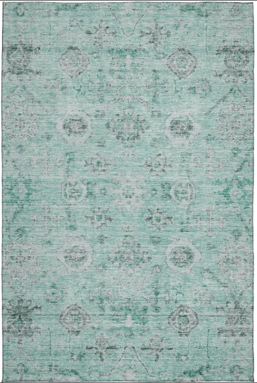 Dalyn™ Rug Company Solace SL10 Teal 5'x8' Area Rug-0
