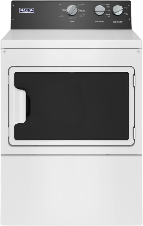 Maytag® Commercial-Grade 7.4 Cu. Ft. White Electric Dryer-0