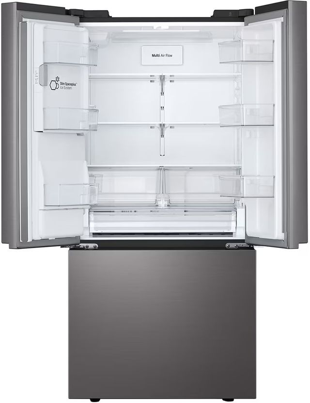 LG 33 in. 24.5 Cu. Ft. Black Stainless Steel French Door Refrigerator-1