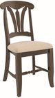 Canadel® Canadel Cognac Washed Upholstered Side Chair-0
