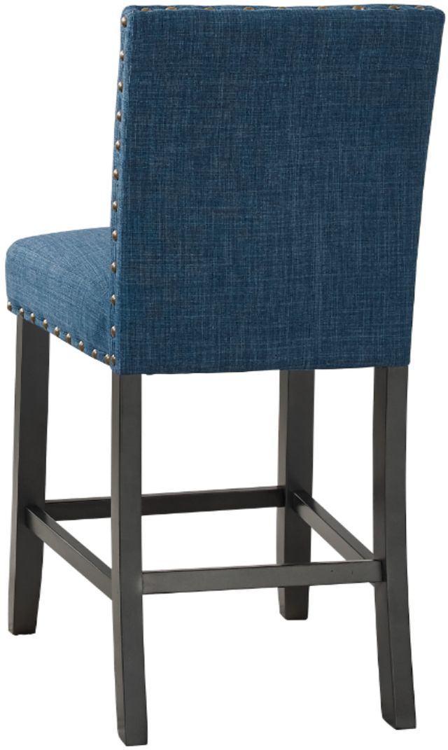 New Classic® Home Furnishings Crispin Marine Blue Counter Chair -1