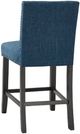 New Classic® Home Furnishings Crispin Marine Blue Counter Chair -1