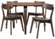 New Classic® Home Furnishings Gabby 5-Piece Walnut Dining Set-0