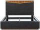 Michael Amini® Kayner Charcoal Queen Bed-2