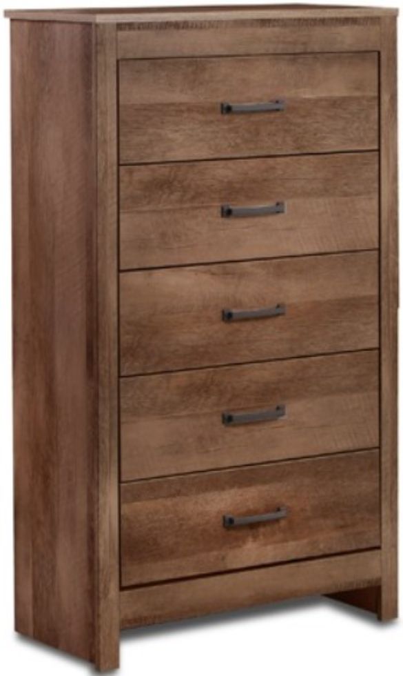 American Wholesale Furniture Gilliam Rustic Brown Chest-0