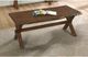 Mazin Furniture Sansa Warm Brown Oak Live Edge Coffee Table-1