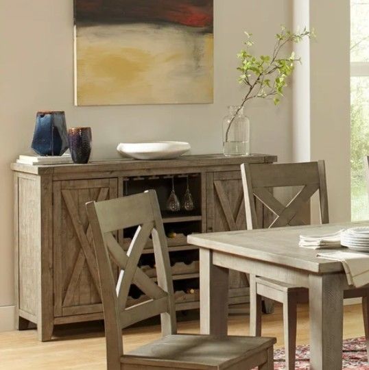 Jofran Inc. Outer Banks Driftwood Server-1