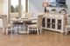 International Furniture Direct Bonanza Ivory Dining Table-3