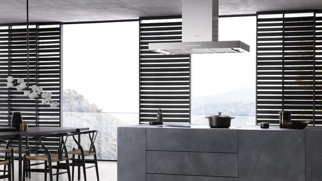 Miele 36” Stainless Steel Island Range Hood-2