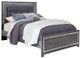 Signature Design by Ashley® Lodanna 6-Piece Gray Full Panel Bed Set-1