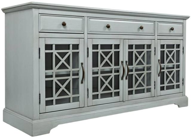 Jofran Inc. Craftsman Earl Gray 60" Media Console-0