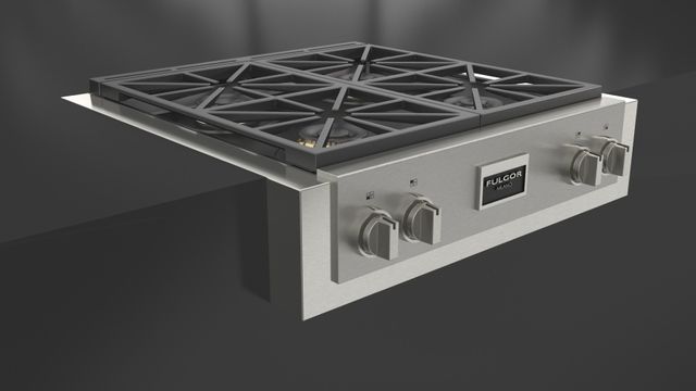 Fulgor Milano® Sofia 600 Series 30" Stainless Steel Professional Gas Rangetop-3