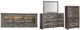 Signature Design by Ashley® Drystan 4-Piece Multi Full Bookcase Headboard Bed Set-0
