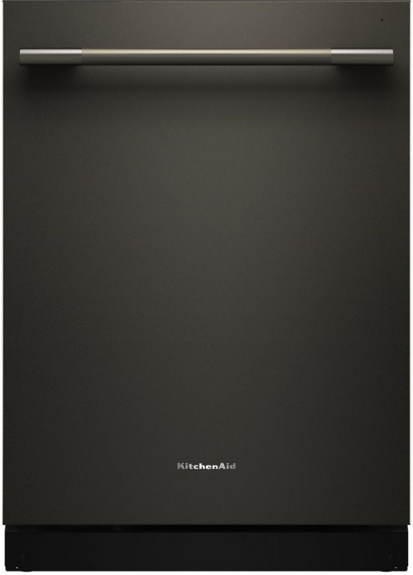 KitchenAid® 24" Black Ore 360° Max Jets™ Third Rack Top Control Built-In Dishwasher with ProDry™ System-0