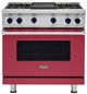 Viking® 7 Series 36" Valentine Pro Style Natural Gas Range with Griddle-0