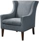 Olliix by Madison Park Blue Addy Wing Chair-0