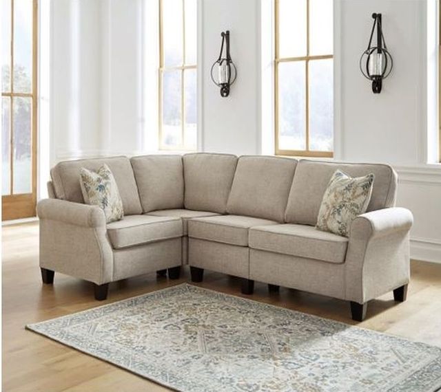 Signature Design by Ashley® Alessio 3-Piece Beige Sectional-1