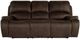 New Classic® Home Furnishings Brookings Brown Sofa with Dual Recliner-2