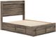 Signature Design by Ashley® Elbrim Brown Youth Full 4-Drawer Storage Panel Bed-0