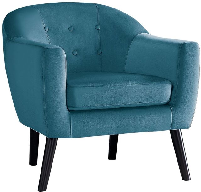 Mazin Furniture Quill Blue Accent Chair-0