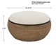 Uttermost® Island Brown/Light Gray Large Storage Ottoman-2
